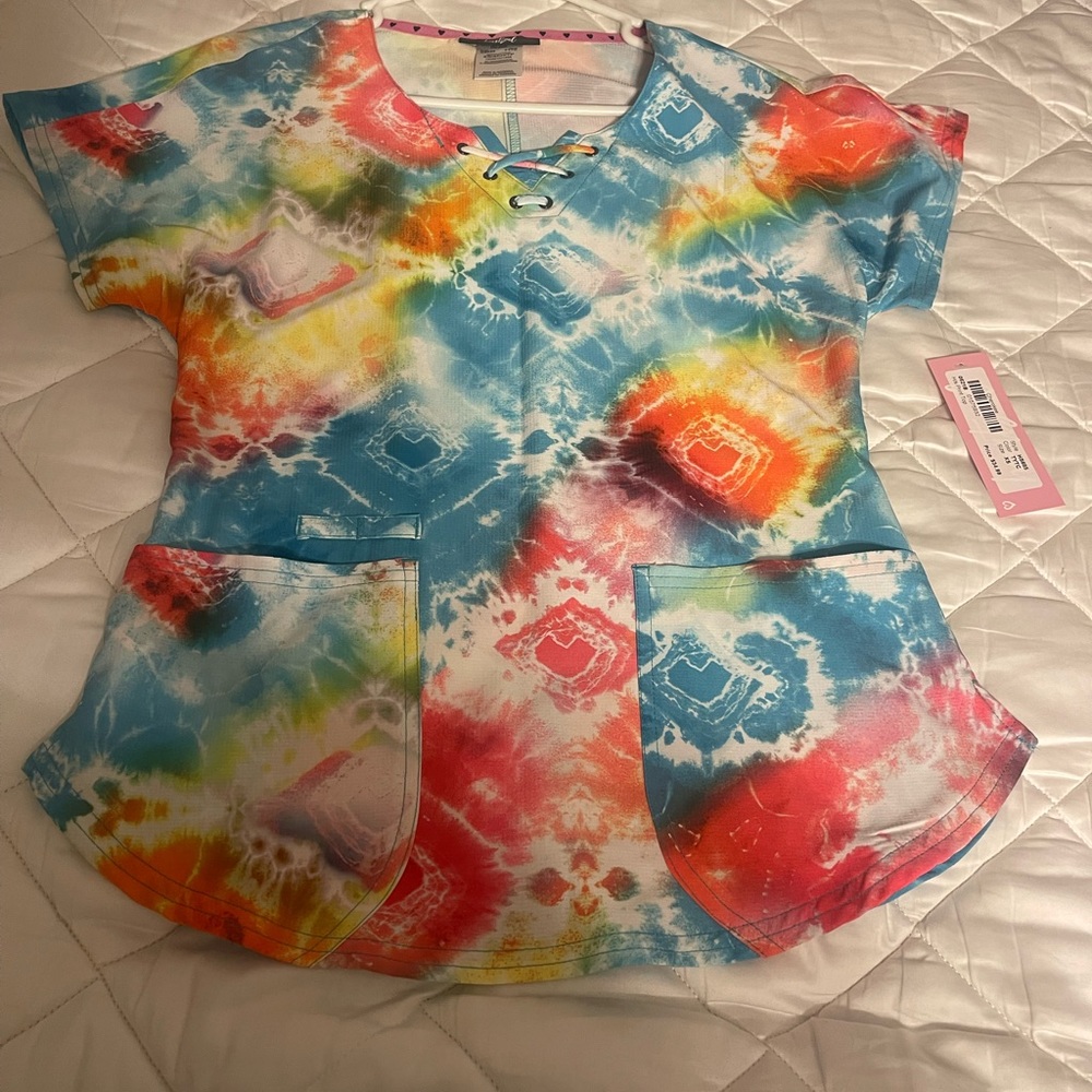 Heart Soul Scrub Top